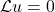 \mathcal{L}u = 0